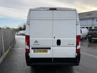USED 2019 19 CITROEN RELAY 2.0 BlueHDi 35 Enterprise Panel Van 5dr Diesel Manual L3 High Roof Euro 6 (130 ps) This 2019 Citroen Relay offers exceptional value with its single owner history and an MOT valid until February 2027. This 2.0 BlueHDi 35 Enterprise L3 High Roof Euro 6 model is a practical choice, featuring a robust 2.0L diesel engine and a clear vehicle history check. Inside, you'll find comfort and convenience with Air Conditioning and a Touch Screen Audio Pack that includes Bluetooth connectivity, while Rear Parking Sensors with Parking Assistance make manoeuvring simple.