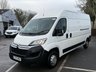 USED 2019 19 CITROEN RELAY 2.0 BlueHDi 35 Enterprise Panel Van 5dr Diesel Manual L3 High Roof Euro 6 (130 ps) This 2019 Citroen Relay offers exceptional value with its single owner history and an MOT valid until February 2027. This 2.0 BlueHDi 35 Enterprise L3 High Roof Euro 6 model is a practical choice, featuring a robust 2.0L diesel engine and a clear vehicle history check. Inside, you'll find comfort and convenience with Air Conditioning and a Touch Screen Audio Pack that includes Bluetooth connectivity, while Rear Parking Sensors with Parking Assistance make manoeuvring simple.