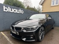 USED 2019 19 BMW 4 SERIES 2.0 420i GPF M Sport Convertible 2dr Petrol Auto Euro 6 (s/s) (184 ps) Over &pound;4900 Of Extras!, Heated Seats, Heated Steering Wheel, Electric Memory Seats, Front & Rear Parking Sensors, Harmon Kardon Sound System, Black Leather Interior, Satellite Navigation