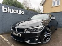 USED 2019 19 BMW 4 SERIES 2.0 420i GPF M Sport Convertible 2dr Petrol Auto Euro 6 (s/s) (184 ps) Over &pound;4900 Of Extras!, Heated Seats, Heated Steering Wheel, Electric Memory Seats, Front & Rear Parking Sensors, Harmon Kardon Sound System, Black Leather Interior, Satellite Navigation
