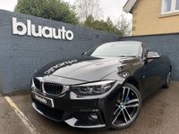 USED 2019 19 BMW 4 SERIES 2.0 420i GPF M Sport Convertible 2dr Petrol Auto Euro 6 (s/s) (184 ps) Over &pound;4900 Of Extras!, Heated Seats, Heated Steering Wheel, Electric Memory Seats, Front & Rear Parking Sensors, Harmon Kardon Sound System, Black Leather Interior, Satellite Navigation