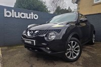 USED 2017 67 NISSAN JUKE 1.6 Tekna SUV 5dr Petrol XTRON Euro 6 (117 ps) Heated Seats, Black Leather Interior, Front & Rear Parking Cameras, Birdseye View Camera, Keyless Entry, Keyless Drive, Auto Wipers, Auto Headlights