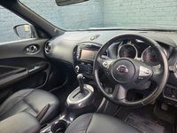 USED 2017 67 NISSAN JUKE 1.6 Tekna SUV 5dr Petrol XTRON Euro 6 (117 ps) Heated Seats, Black Leather Interior, Front & Rear Parking Cameras, Birdseye View Camera, Keyless Entry, Keyless Drive, Auto Wipers, Auto Headlights