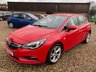 USED 2016 16 VAUXHALL ASTRA 1.4i SRi Hatchback 5dr Petrol Manual Euro 6 (100 ps) LONG MOT UNTIL 27.01.2027+SERVICE HISTORY+7 INCH COLOUR DISPLAY SCREEN WHICH FEATURES DAB DIGITAL RADIO-BLUETOOTH MOBILE CONNECTIVITY+AIR-CONDITIONING+AUTOMATIC HEADLIGHT ACTIVATION WITH TUNNEL DETECTION+RAIN-SENSING WINDSCREEN WIPERS+LANE ASSIST+TRAFFIC SIGN RECOGNITION+FRONT CAMERA SYSTEM+'POWER RED' PAINT+17 INCH ALLOY WHEELS.