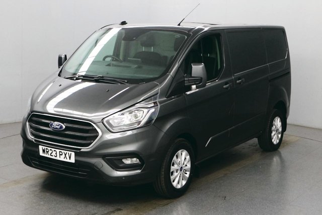 2023 23 FORD TRANSIT CUSTOM 2.0 340 Limited EcoBlue Automatic 170 BHP L1 H1 Euro 6 ULEZ Compliant Apple CarPlay | Android Auto | Air Conditioning | F-R parking sensors