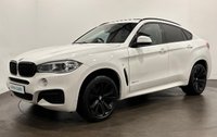 USED 2016 16 BMW X6 3.0 40d M Sport SUV 5dr Diesel Auto xDrive Euro 6 (s/s) (313 ps) High Specification 40D Hosting Electric Glass Sunroof , Full Leather , Heated Steering Wheel , Heated Rear Seats , Reverse Camera Assist