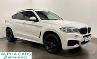 USED 2016 16 BMW X6 3.0 40d M Sport SUV 5dr Diesel Auto xDrive Euro 6 (s/s) (313 ps) High Specification 40D Hosting Electric Glass Sunroof , Full Leather , Heated Steering Wheel , Heated Rear Seats , Reverse Camera Assist