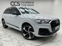 USED 2022 72 AUDI Q7 3.0 TFSI V6 55 Black Edition SUV 5dr Petrol Tiptronic quattro Euro 6 (s/s) (340 ps) Finished In Audis Glacier White, This Q7 Comes With 7 Seats, 360 Degree Surround Camera, Audi Virtual Cockpit, Audi Embossed Leather Stitching, Privacy Glass, 22&rdquo; Alloy Wheels, Electric Tailgate, Audi Embossed Leather Stitching, 2 Keys, Front And Rear Parking Sensors, Heated And Adjustable Seats, Service History, 12 Months MOT 3 Months Warranty. Finance And Extended Warranty Available.