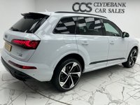USED 2022 72 AUDI Q7 3.0 TFSI V6 55 Black Edition SUV 5dr Petrol Tiptronic quattro Euro 6 (s/s) (340 ps) Finished In Audis Glacier White, This Q7 Comes With 7 Seats, 360 Degree Surround Camera, Audi Virtual Cockpit, Audi Embossed Leather Stitching, Privacy Glass, 22&rdquo; Alloy Wheels, Electric Tailgate, Audi Embossed Leather Stitching, 2 Keys, Front And Rear Parking Sensors, Heated And Adjustable Seats, Service History, 12 Months MOT 3 Months Warranty. Finance And Extended Warranty Available.