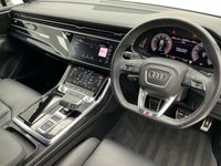 USED 2022 72 AUDI Q7 3.0 TFSI V6 55 Black Edition SUV 5dr Petrol Tiptronic quattro Euro 6 (s/s) (340 ps) Finished In Audis Glacier White, This Q7 Comes With 7 Seats, 360 Degree Surround Camera, Audi Virtual Cockpit, Audi Embossed Leather Stitching, Privacy Glass, 22&rdquo; Alloy Wheels, Electric Tailgate, Audi Embossed Leather Stitching, 2 Keys, Front And Rear Parking Sensors, Heated And Adjustable Seats, Service History, 12 Months MOT 3 Months Warranty. Finance And Extended Warranty Available.