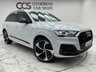 USED 2022 72 AUDI Q7 3.0 TFSI V6 55 Black Edition SUV 5dr Petrol Tiptronic quattro Euro 6 (s/s) (340 ps) Finished In Audis Glacier White, This Q7 Comes With 7 Seats, 360 Degree Surround Camera, Audi Virtual Cockpit, Audi Embossed Leather Stitching, Privacy Glass, 22&rdquo; Alloy Wheels, Electric Tailgate, Audi Embossed Leather Stitching, 2 Keys, Front And Rear Parking Sensors, Heated And Adjustable Seats, Service History, 12 Months MOT 3 Months Warranty. Finance And Extended Warranty Available.