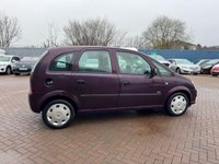 USED 2006 06 VAUXHALL MERIVA 1.4i 16v Life MPV Rubens Red Petrol Manual (154 g/km, 89 bhp) Part Exchange to clear with Very Long MOT