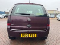 USED 2006 06 VAUXHALL MERIVA 1.4i 16v Life MPV Rubens Red Petrol Manual (154 g/km, 89 bhp) Part Exchange to clear with Very Long MOT