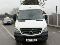 USED 2017 17 MERCEDES-BENZ SPRINTER 2.1 314 CDi Panel Van 5dr Diesel Manual RWD L3 H3 (218 g/km, 140 bhp) This 2017 Mercedes Benz Sprinter 314 CDi presents a compelling proposition with its remarkably low mileage for its age, having covered just 117,358 miles. This L3 H3 panel van, featuring a robust 2.1 litre diesel engine producing 140 bhp, is a Euro 6 compliant model, ensuring it meets current emissions standards. Its rear wheel drive configuration and 5 door setup offer practical versatility for a wide range of commercial needs.