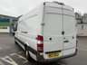 USED 2017 17 MERCEDES-BENZ SPRINTER 2.1 314 CDi Panel Van 5dr Diesel Manual RWD L3 H3 (218 g/km, 140 bhp) This 2017 Mercedes Benz Sprinter 314 CDi presents a compelling proposition with its remarkably low mileage for its age, having covered just 117,358 miles. This L3 H3 panel van, featuring a robust 2.1 litre diesel engine producing 140 bhp, is a Euro 6 compliant model, ensuring it meets current emissions standards. Its rear wheel drive configuration and 5 door setup offer practical versatility for a wide range of commercial needs.
