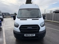 USED 2024 24 FORD TRANSIT 2.0 350 EcoBlue Leader Panel Van 5dr Diesel Manual FWD L3 H3 Euro 6 (s/s) (105 ps) This 2024 Ford Transit 350 Leader offers the reassurance of a single owner from new.  Powered by a 2.0 litre EcoBlue diesel engine, this Euro 6 compliant model is a front wheel drive L3 H3 variant, designated as a 5 door.  It is equipped to handle demanding tasks with a towing weight of 2600 kg, making it a capable choice for various needs. The Transit 350 Leader stands out with its practical design and robust engineering. Its Euro 6 emissions rating indicates a more environmentally conscious.