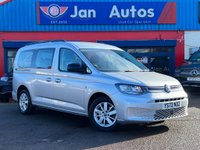 USED 2022 72 VOLKSWAGEN CADDY MAXI 2.0 TDI Life DSG Euro 6 (s/s) 5dr AppleCarPlay+7seat+1owner+Ulez