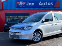 USED 2022 72 VOLKSWAGEN CADDY MAXI 2.0 TDI Life DSG Euro 6 (s/s) 5dr AppleCarPlay+7seat+1owner+Ulez