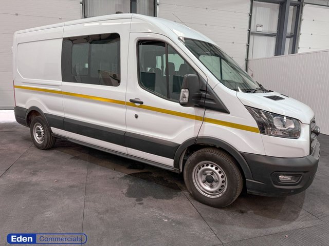 View our Ford Transit 2.0 350 EcoBlue Leader Crew Van FWD L3 H2 Euro 6 (130 ps) WELFARE VAN + TOILET 