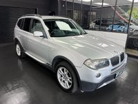 USED 2008 08 BMW X3 2.0d SE SUV 5dr Diesel Steptronic 4WD Euro 4 (177 ps) Leather-Running boards-Clean car