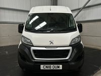 USED 2018 18 PEUGEOT BOXER 2.0 BLUEHDI 130PS L3 H2 PROFESSIONAL - NO VAT 