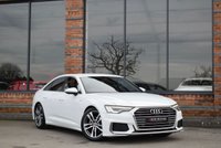 USED 2019 19 AUDI A6 SALOON 2.0 TDI 40 S line Saloon 4dr Diesel S Tronic Euro 6 (s/s) (204 ps) COMFORT & SOUND / TECH PACK