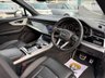 USED 2022 71 AUDI Q7 3.0 TDI V6 50 S line SUV Diesel Tiptronic quattro Euro 6 (s/s) (286 ps) Glacier White Metallic with Black leather, 7 seats, one owner with low miles