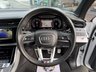 USED 2022 71 AUDI Q7 3.0 TDI V6 50 S line SUV Diesel Tiptronic quattro Euro 6 (s/s) (286 ps) Glacier White Metallic with Black leather, 7 seats, one owner with low miles