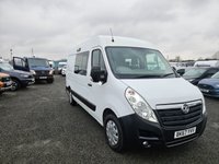 USED 2018 67 VAUXHALL MOVANO 2.3CDTI F3500 MWB MESS UNIT ULEZ FREE ZONE NO VAT 