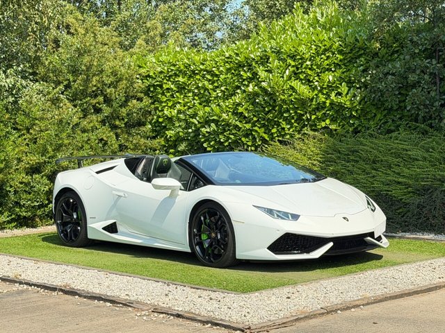 View our Lamborghini Huracan 5.2 V10 LP 610-4 Spyder 2dr Petrol LDF 4WD Euro 6 (s/s) (610 ps)
