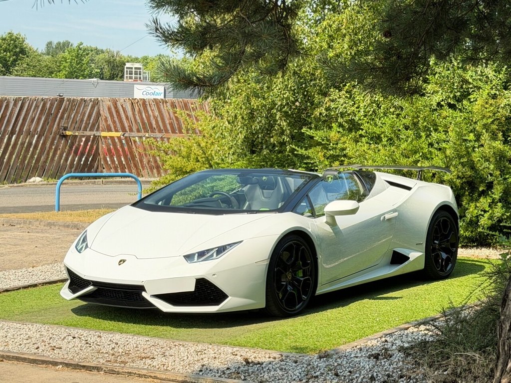 USED 2016 16 LAMBORGHINI HURACAN 5.2 V10 LP 610-4 Spyder 2dr Petrol LDF 4WD Euro 6 (s/s) (610 ps) CARBON SPOILER, LIFT KIT