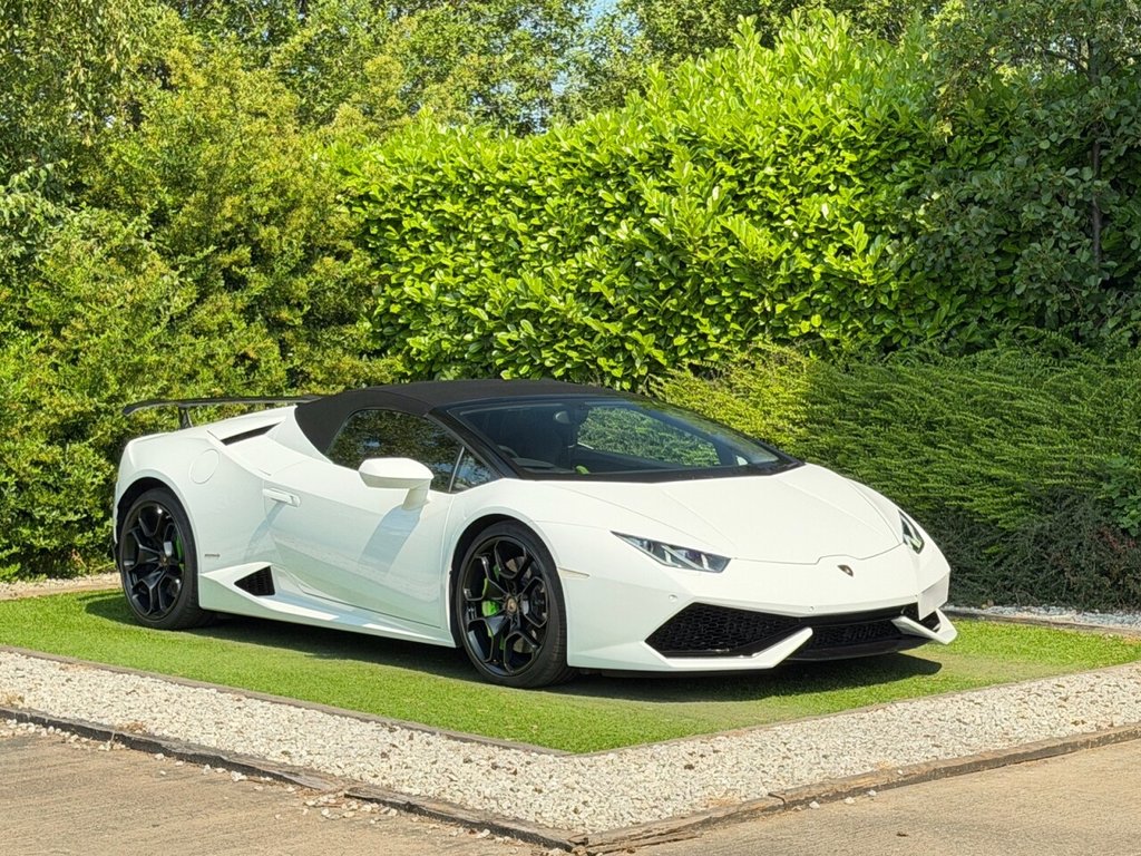 USED 2016 16 LAMBORGHINI HURACAN 5.2 V10 LP 610-4 Spyder 2dr Petrol LDF 4WD Euro 6 (s/s) (610 ps) CARBON SPOILER, LIFT KIT