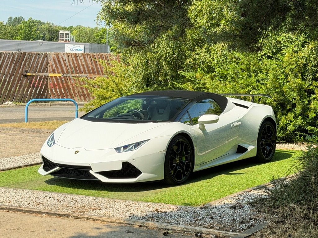 USED 2016 16 LAMBORGHINI HURACAN 5.2 V10 LP 610-4 Spyder 2dr Petrol LDF 4WD Euro 6 (s/s) (610 ps) CARBON SPOILER, LIFT KIT