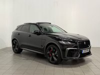 USED 2021 21 JAGUAR F-PACE 5.0 P550 V8 SVR SUV 5dr Petrol Quickshift AWD Euro 6 (s/s) (550 ps) SUNROOF + HEADS-UP DISPLAY + UPGRADED ALLOYS