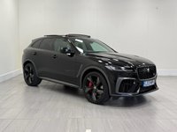 USED 2021 21 JAGUAR F-PACE 5.0 P550 V8 SVR SUV 5dr Petrol Quickshift AWD Euro 6 (s/s) (550 ps) !!! SUMMER SALE SAVE &pound;2430.!!!