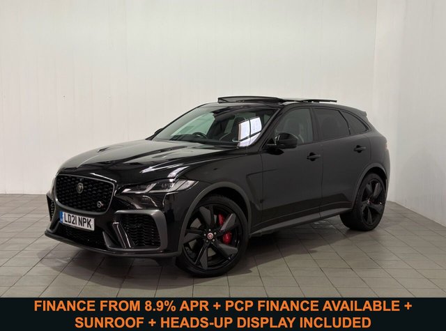 View our Jaguar F-Pace 5.0 P550 V8 SVR SUV 5dr Petrol Quickshift AWD Euro 6 (s/s) (550 ps)