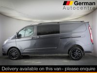 USED 2022 72 FORD TRANSIT CUSTOM 2.0 320 EcoBlue Limited Crew Van Double Cab 5dr Diesel Auto L2 H1 Euro 6 (s/s) (170 ps) EURO 6 ULEZ COMPLIANT*AUTOMATIC*LWB