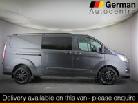 USED 2022 72 FORD TRANSIT CUSTOM 2.0 320 EcoBlue Limited Crew Van Double Cab 5dr Diesel Auto L2 H1 Euro 6 (s/s) (170 ps) EURO 6 ULEZ COMPLIANT*AUTOMATIC*LWB