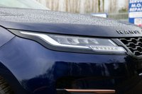 USED 2022 22 LAND ROVER RANGE ROVER EVOQUE 2.0 D200 MHEV R-Dynamic S SUV 5dr Diesel Auto 4WD Euro 6 (s/s) (204 ps) PORTOFINO BLUE METALLIC PAINTWORK + CLOUD LEATHER + REAR CAMERA + APPLE CARPLAY
