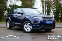 USED 2022 22 LAND ROVER RANGE ROVER EVOQUE 2.0 D200 MHEV R-Dynamic S SUV 5dr Diesel Auto 4WD Euro 6 (s/s) (204 ps) PORTOFINO BLUE METALLIC PAINTWORK + CLOUD LEATHER + REAR CAMERA + APPLE CARPLAY