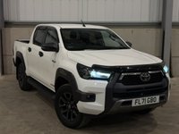 USED 2021 71 TOYOTA HI-LUX 2.8 D-4D 204PS 4WD AUTO INVINCIBLE X DOUBLE CAB PICK UP - NO VAT 