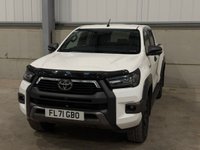 USED 2021 71 TOYOTA HI-LUX 2.8 D-4D 204PS 4WD AUTO INVINCIBLE X DOUBLE CAB PICK UP - NO VAT 
