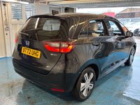USED 2022 72 HONDA JAZZ 1.5 h i-MMD EX Hatchback 5dr Petrol Hybrid eCVT Euro 6 (s/s) (109 ps)+2 KEYS+1 OWNER FROM NEW+ALLOYS+HISTORY+CLIMATE+HEATED SEATS+MEDIA+PARK CONTROL+BLUETOOTH+NAV+REVERSE CAMERA+9