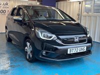 USED 2022 72 HONDA JAZZ 1.5 h i-MMD EX Hatchback 5dr Petrol Hybrid eCVT Euro 6 (s/s) (109 ps)+2 KEYS+1 OWNER FROM NEW+ALLOYS+HISTORY+CLIMATE+HEATED SEATS+MEDIA+PARK CONTROL+BLUETOOTH+NAV+REVERSE CAMERA+9