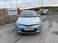 USED 2014 14 HYUNDAI I20 1.2 Active Hatchback 5dr Petrol Manual Euro 5 (85 bhp) 11 SERVICE STAMPS, ONLY 35 POUND A YEAR ROAD TAX
