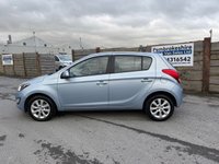 USED 2014 14 HYUNDAI I20 1.2 Active Hatchback 5dr Petrol Manual Euro 5 (85 bhp) 11 SERVICE STAMPS, ONLY 35 POUND A YEAR ROAD TAX