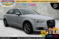 USED 2016 66 AUDI A3 1.4 TFSI CoD Sport Sportback 5dr Petrol Manual Euro 6 (s/s) (150 ps) 