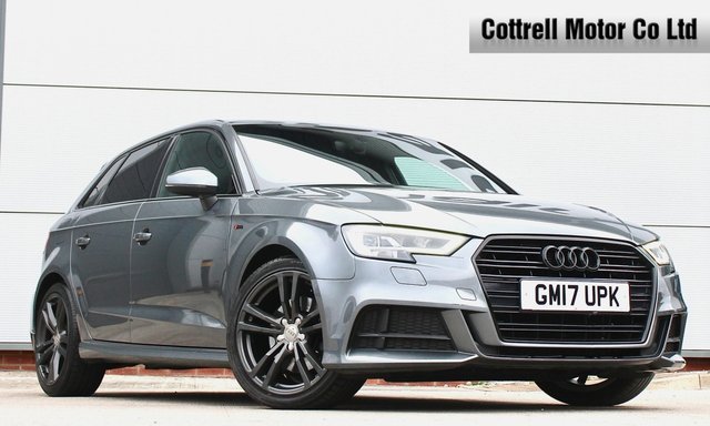 2017 17 Audi A3 2.0 TFSI S line Sportback 5dr Petrol S Tronic Euro 6 (s/s) (190 ps)