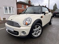 USED 2011 61 MINI CONVERTIBLE 1.6 Cooper Convertible 2dr Petrol Manual Euro 5 (s/s) (122 ps) 1 OWNER FULL DEALER HISTORY 2 KEYS SUPERB EXAMPLE