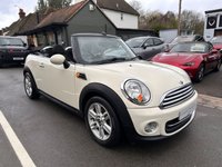USED 2011 61 MINI CONVERTIBLE 1.6 Cooper Convertible 2dr Petrol Manual Euro 5 (s/s) (122 ps) 1 OWNER FULL DEALER HISTORY 2 KEYS SUPERB EXAMPLE
